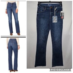 New Democracy Absolution High Rise Itty Bitty Boot Jeans Rhinestone Cascade 4